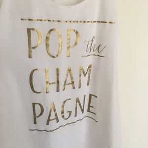 Pop the Champagne! Tank